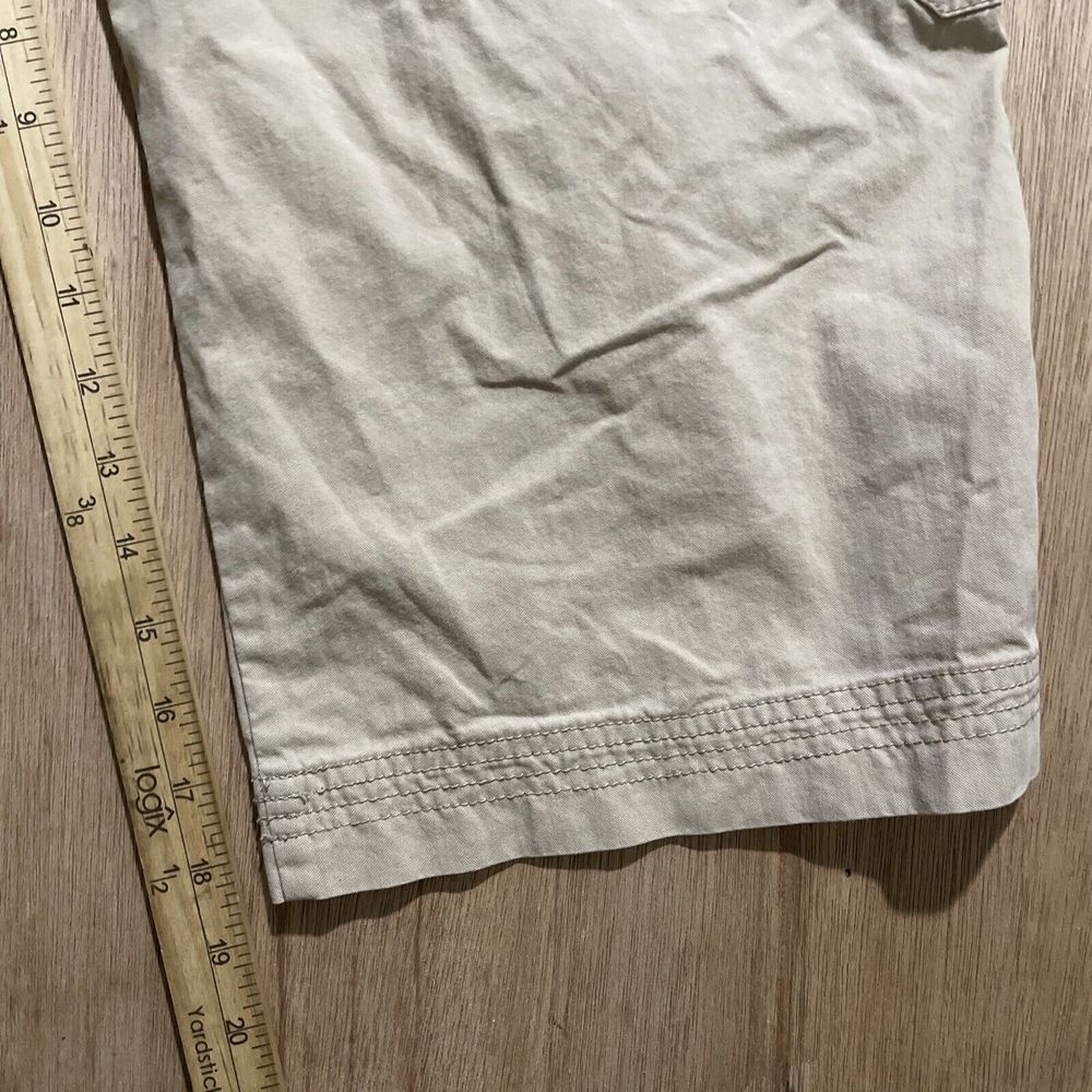 Vintage Reebok Classic Womens Size M Beige Hiking‎ Camping Capri Pants Cargo - Picture 6 of 7